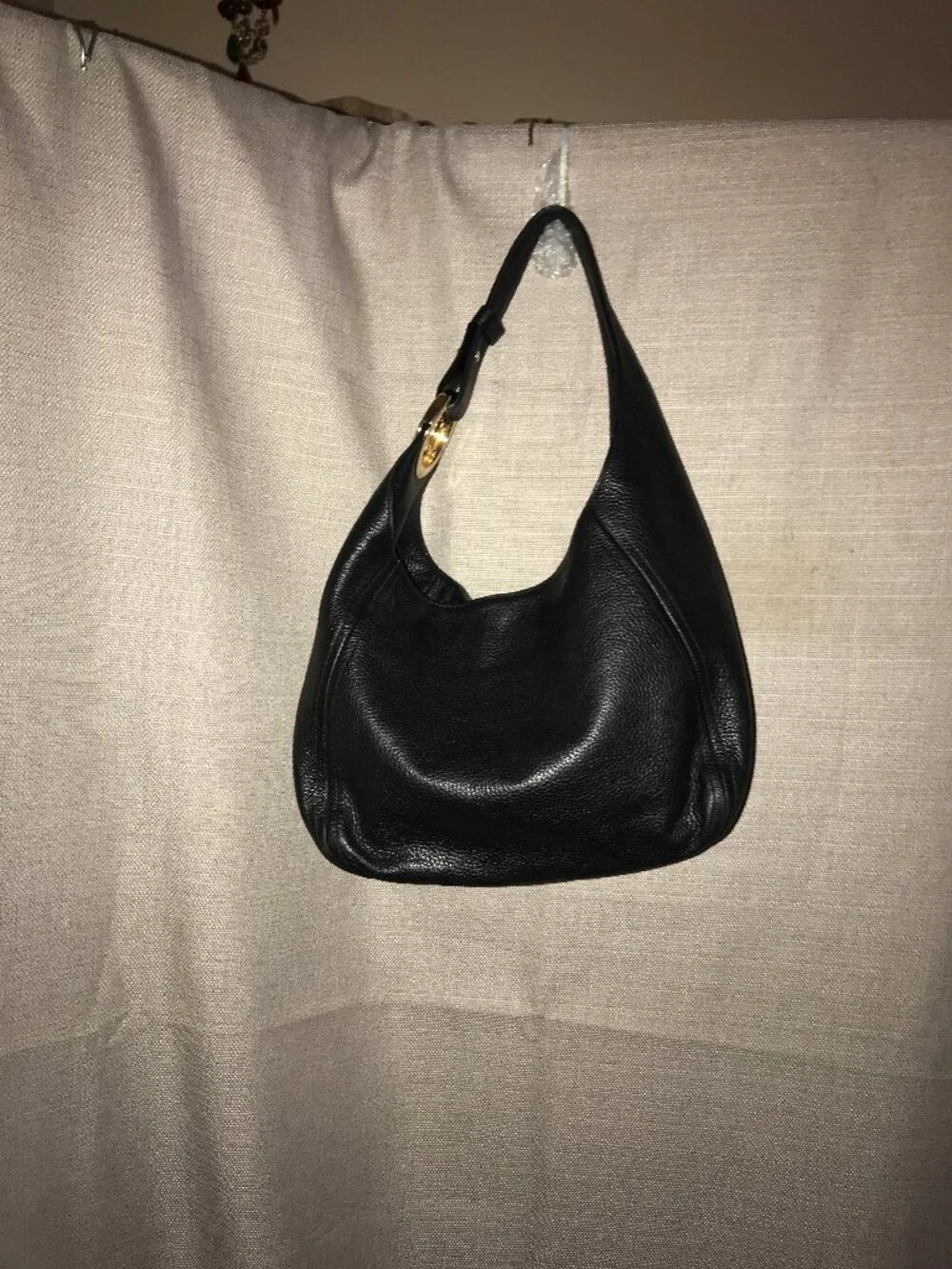 Michael Kors Large Fulton Leather Hobo Bag